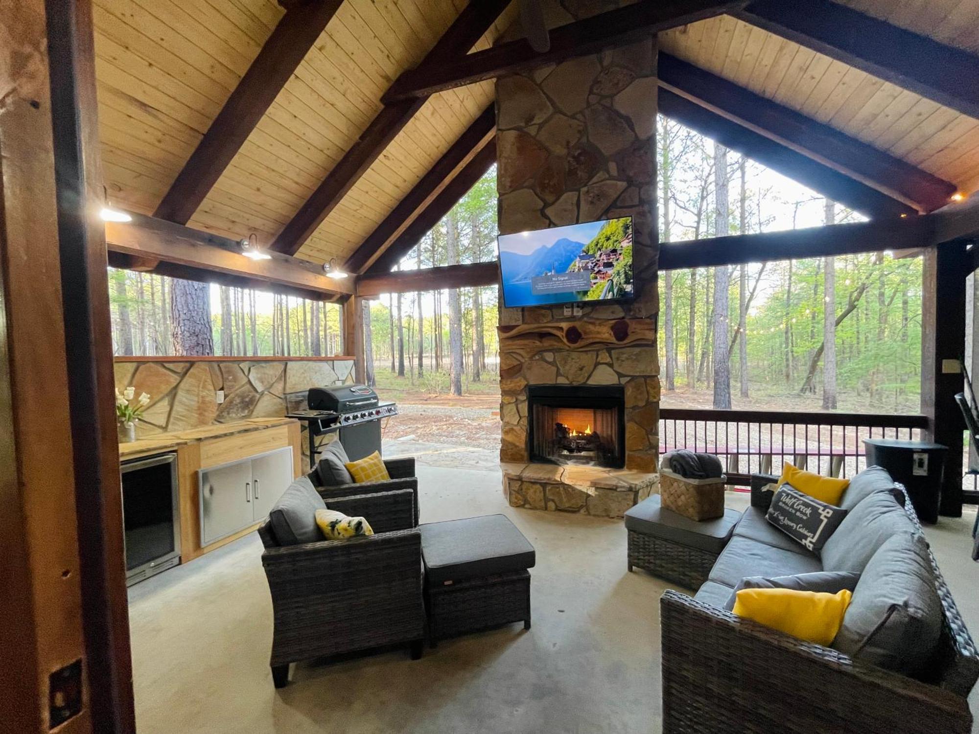 ברוקן בו Wolf Creek Luxury Cabin מראה חיצוני תמונה